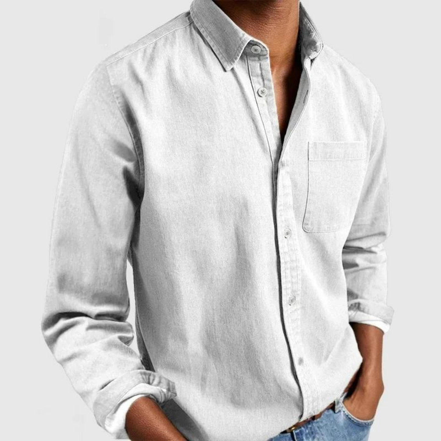 Dominick - Men's All-Season Cotton Shirt