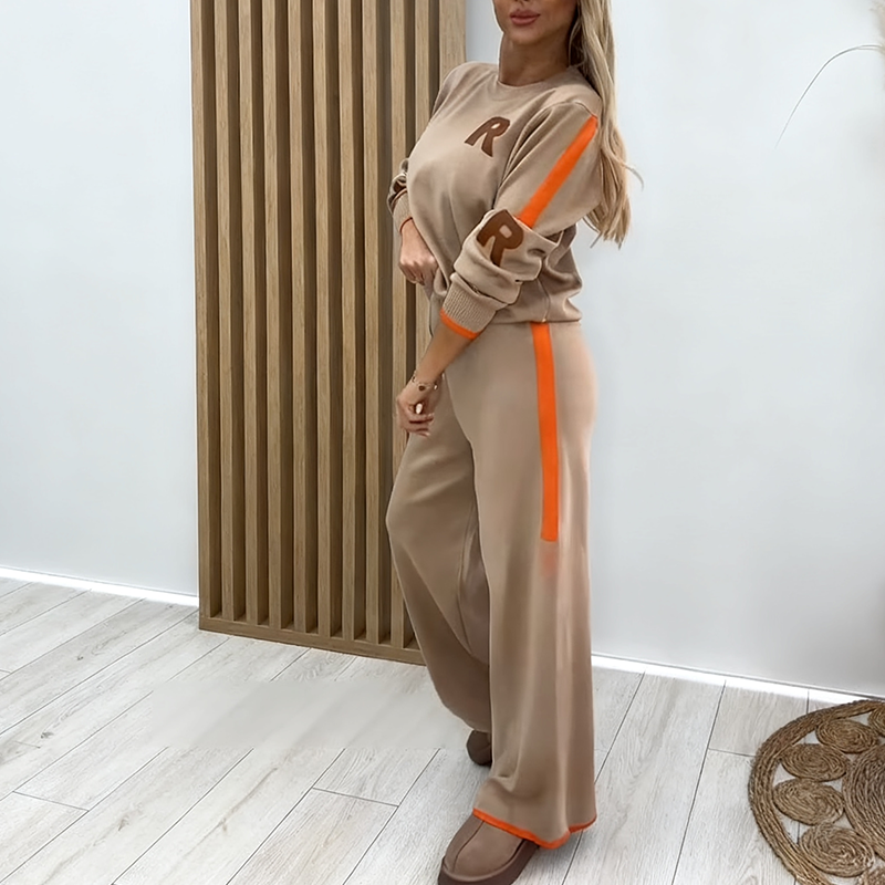 Casey - Relaxed Side-Stripe Set