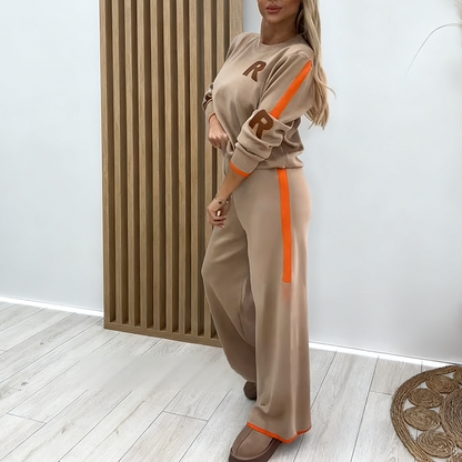 Casey - Relaxed Side-Stripe Set