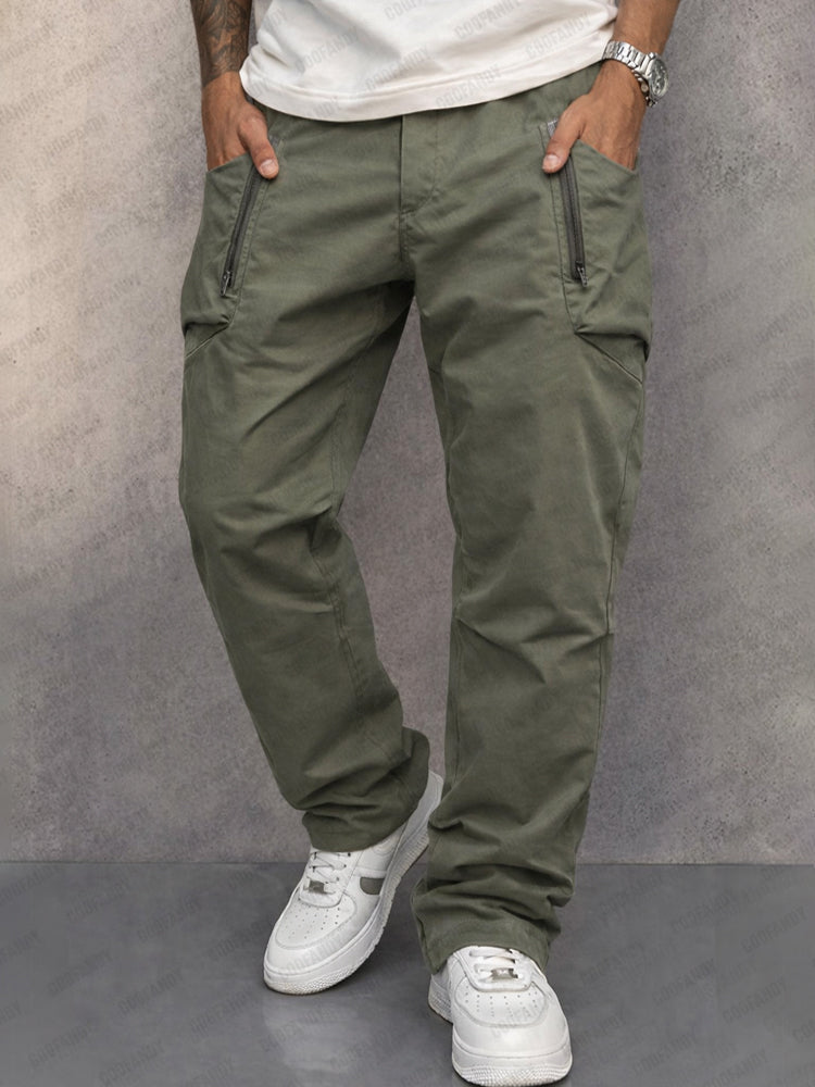 Cedric - Slim Cotton Cargo Pants