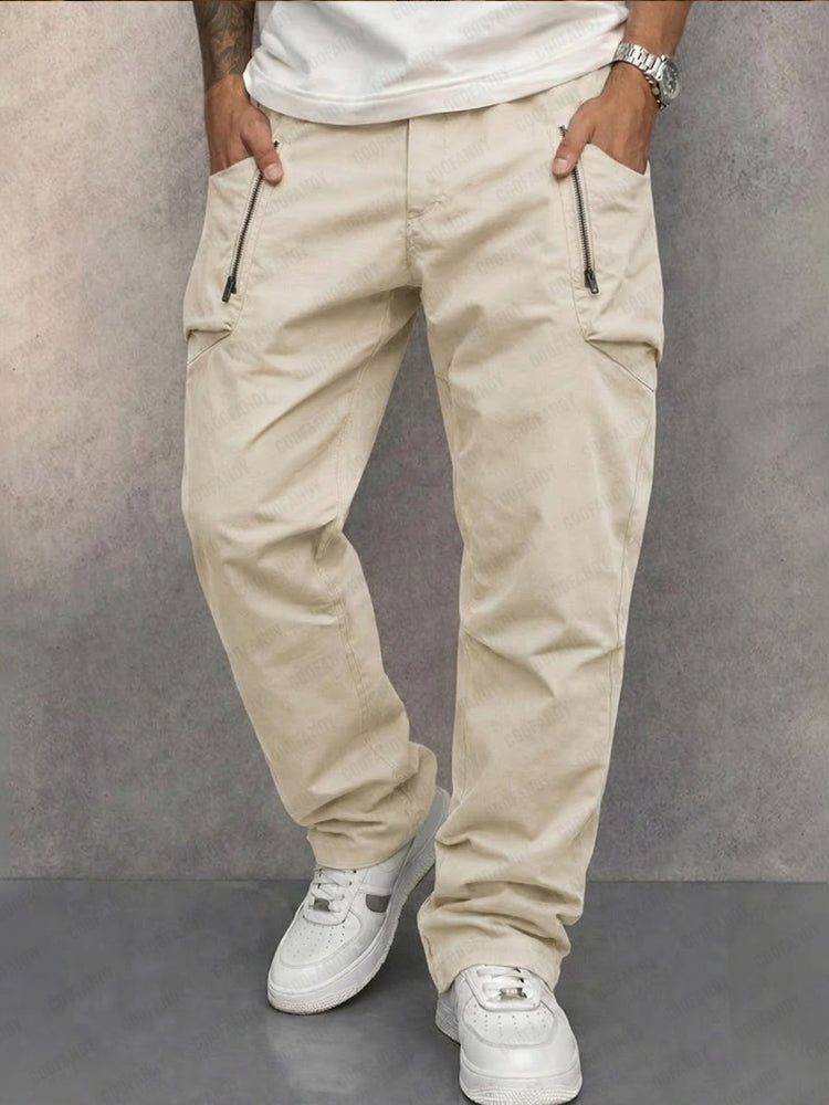 Cedric - Slim Cotton Cargo Pants