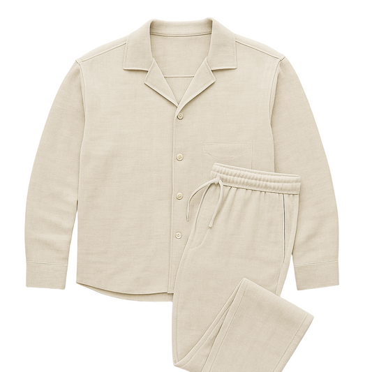 Frances - Linen Shirt and Trousers Set