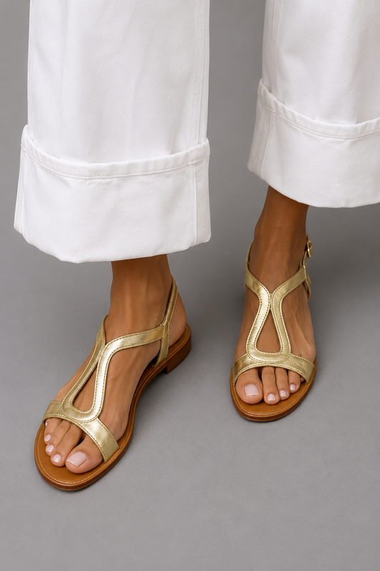 Celesse - Refined Flat Sandals