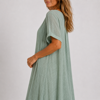 Karyn - Flowing V-Neck Maxi Dress