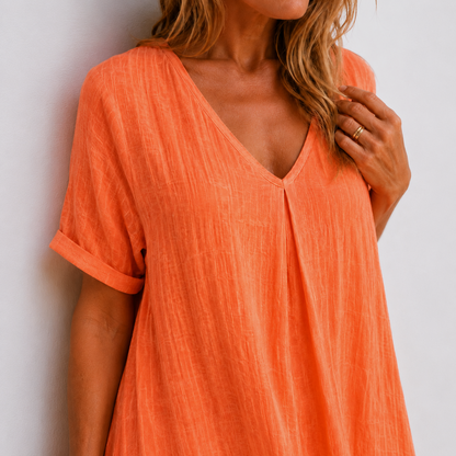 Karyn - Flowing V-Neck Maxi Dress