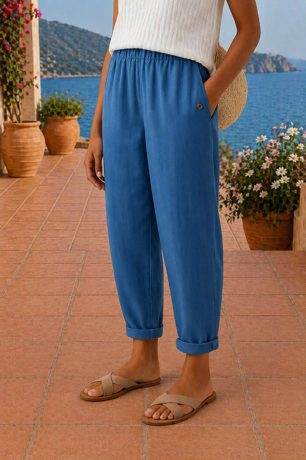 Katja - Breezy Wide-Leg Trousers