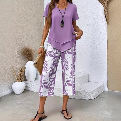 Colette - Tunic & Wide-Leg Pants Set