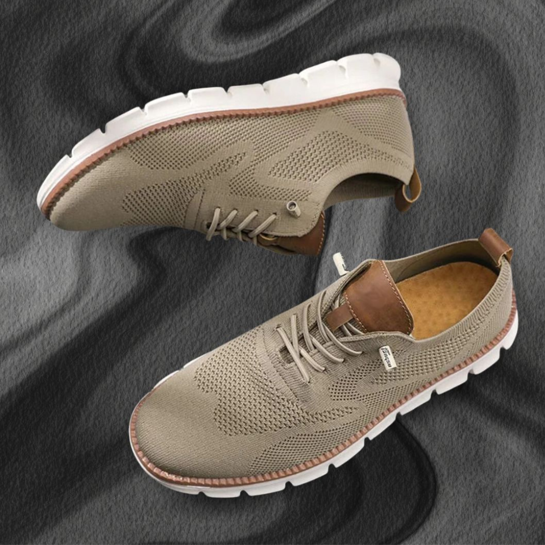 Savino - Mesh Knit Oxford Sneakers