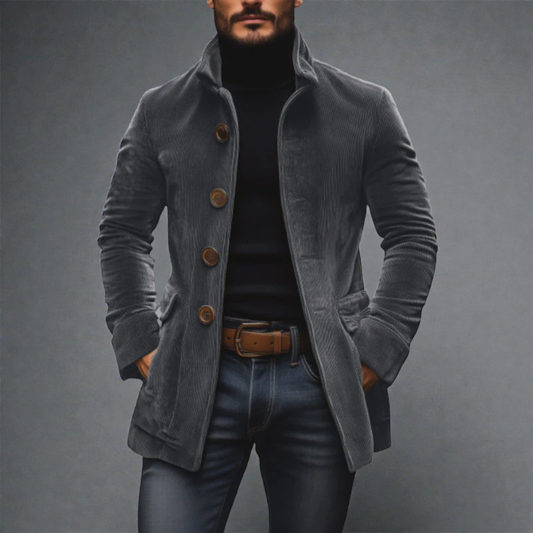 Corvino - Tailored Corduroy Velvet Jacket