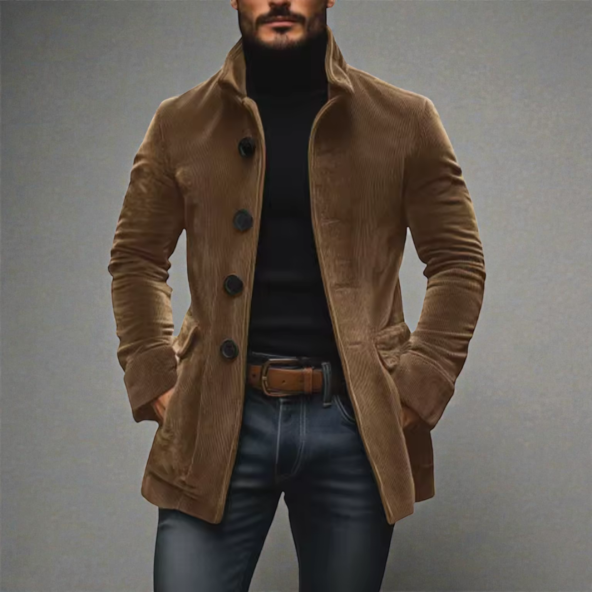 Corvino - Tailored Corduroy Velvet Jacket