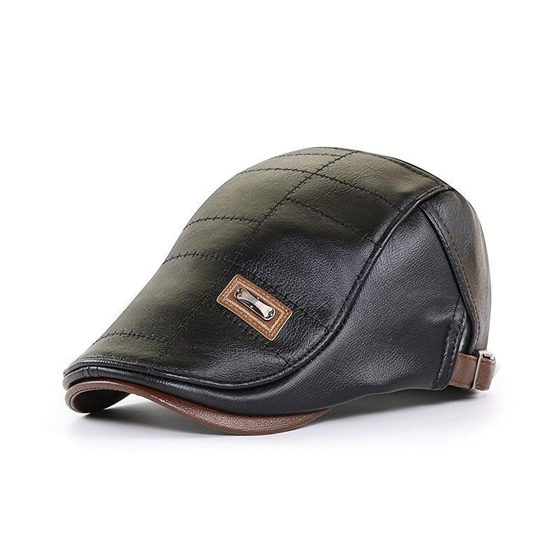 Cuiron - Adjustable Leather Beret