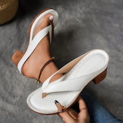 Seloria - Supportive Heeled Slippers