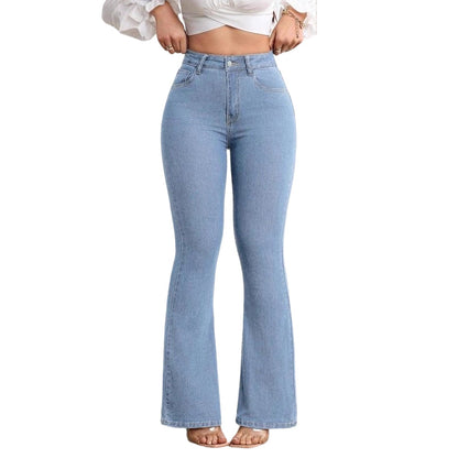 Debra - High-Rise Flared Jeans