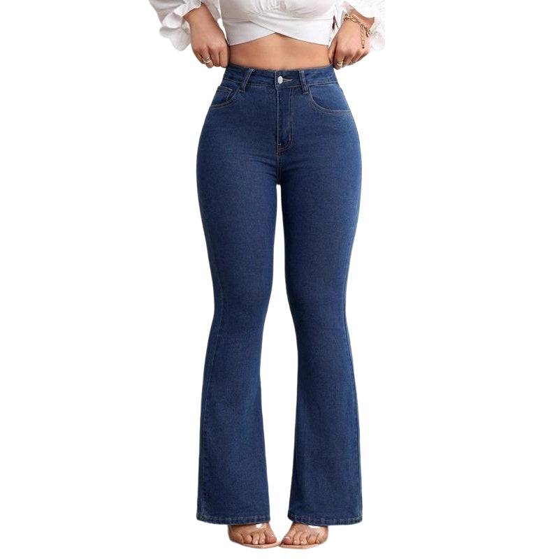 Debra - High-Rise Flared Jeans