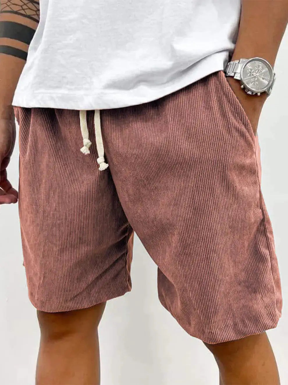 Bradley - Tailored Corduroy Shorts