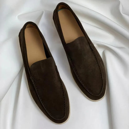 Fernando - Suede Slip-On Loafers