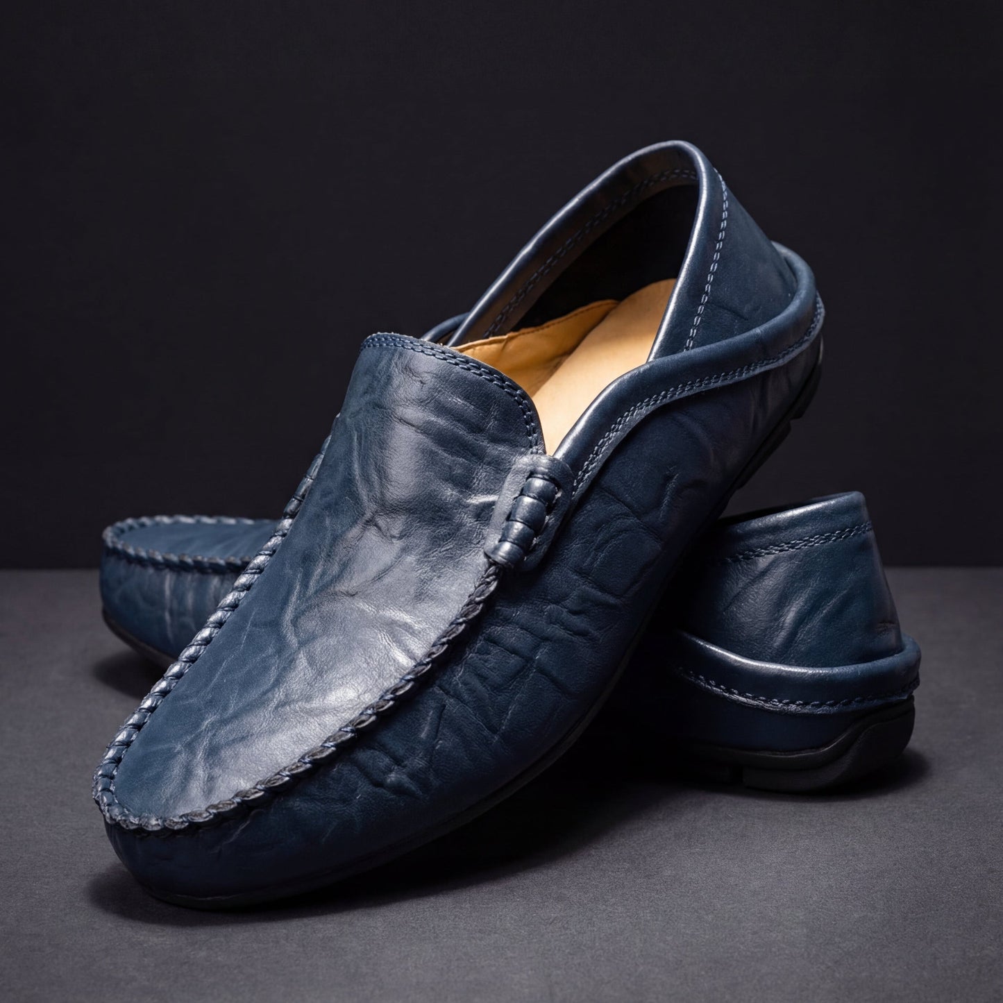 Floyd - Leather Slip-On Loafers