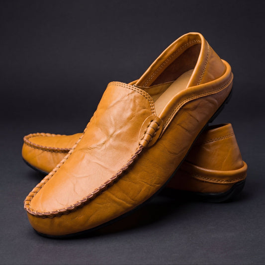 Anderson - Cushioned Leather Loafers