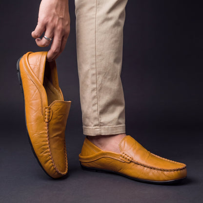 Anderson - Cushioned Leather Loafers