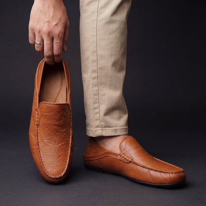 Anderson - Cushioned Leather Loafers