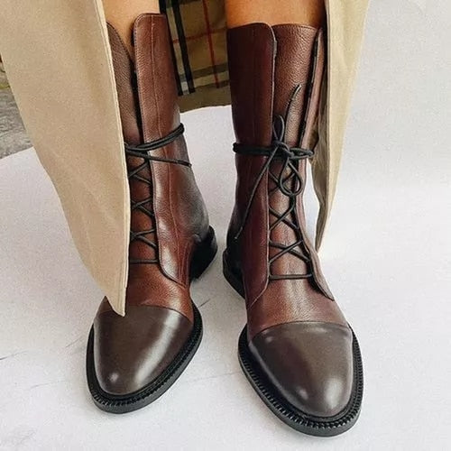 Harper - High Collar Boots