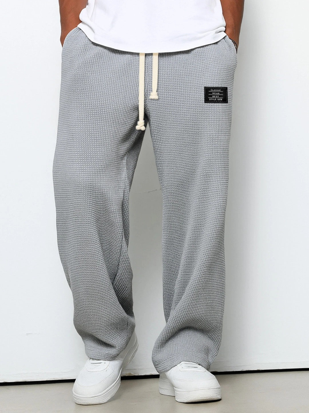 Valto - Drawstring Wide-Leg Trousers
