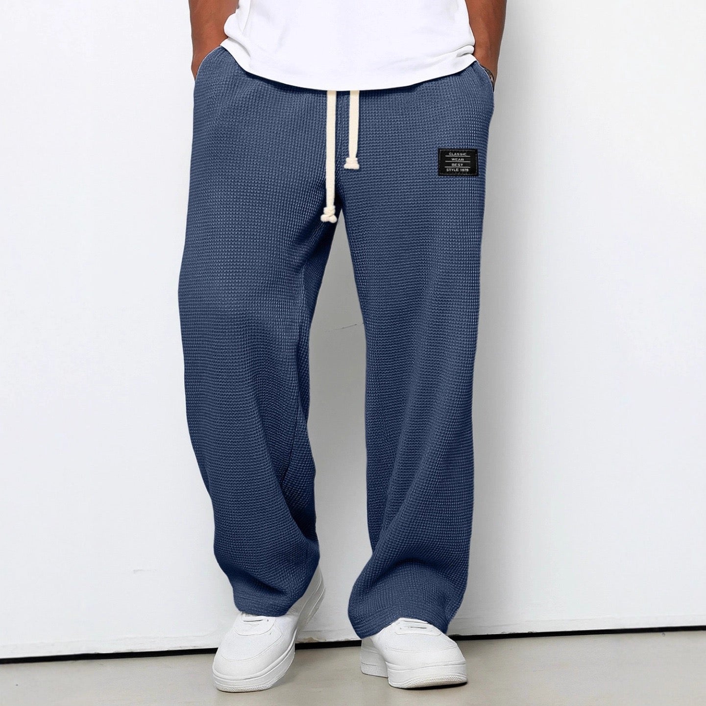 Valto - Drawstring Wide-Leg Trousers