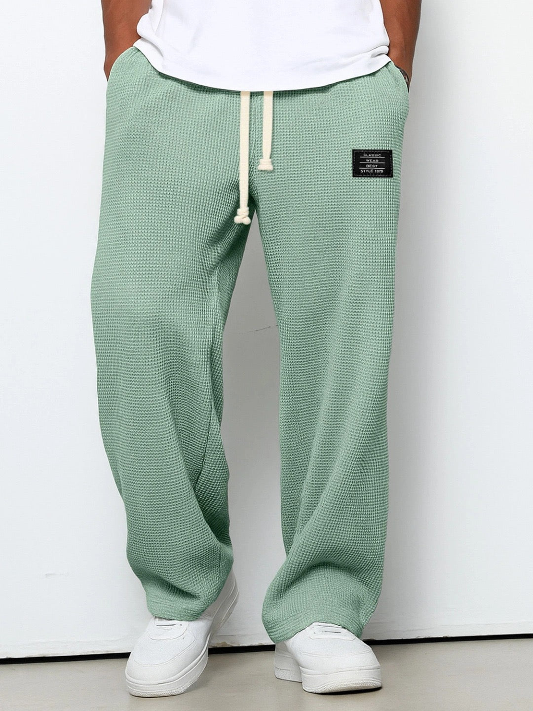 Valto - Drawstring Wide-Leg Trousers