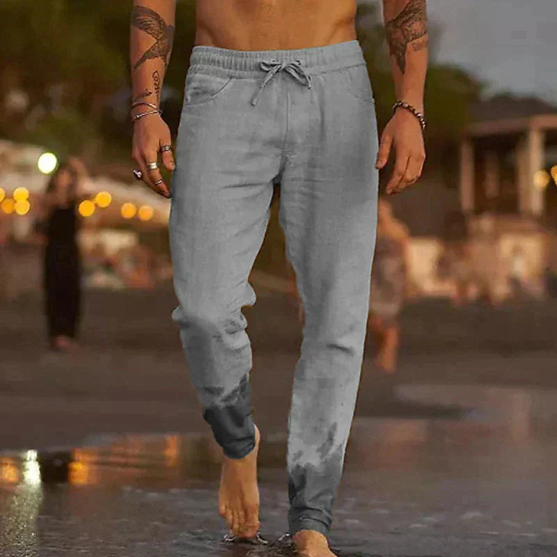 Olen - Relaxed Wide-Leg Trousers