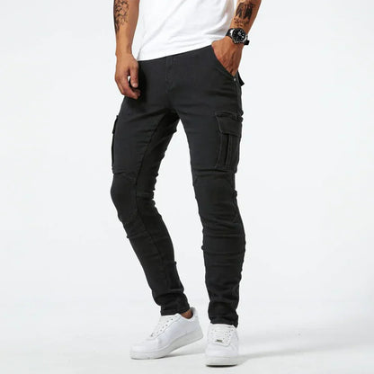 Jordan - Stretch Denim Cargo Jeans