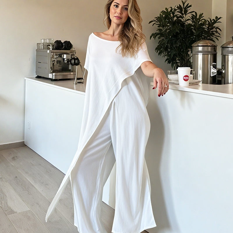 Kate - Sleeveless Top and Trousers Set
