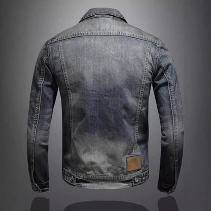 Keston - Zip-Through Denim Jacket