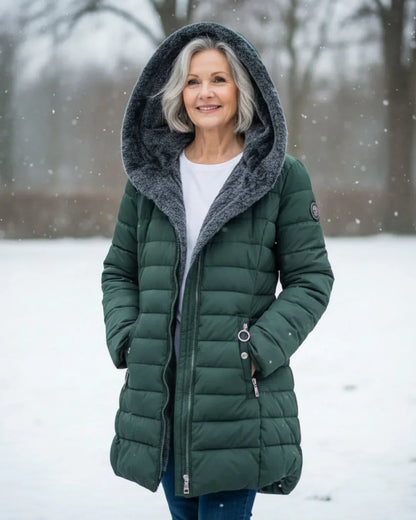 Kristina - Water-Repellent Quilted Parka