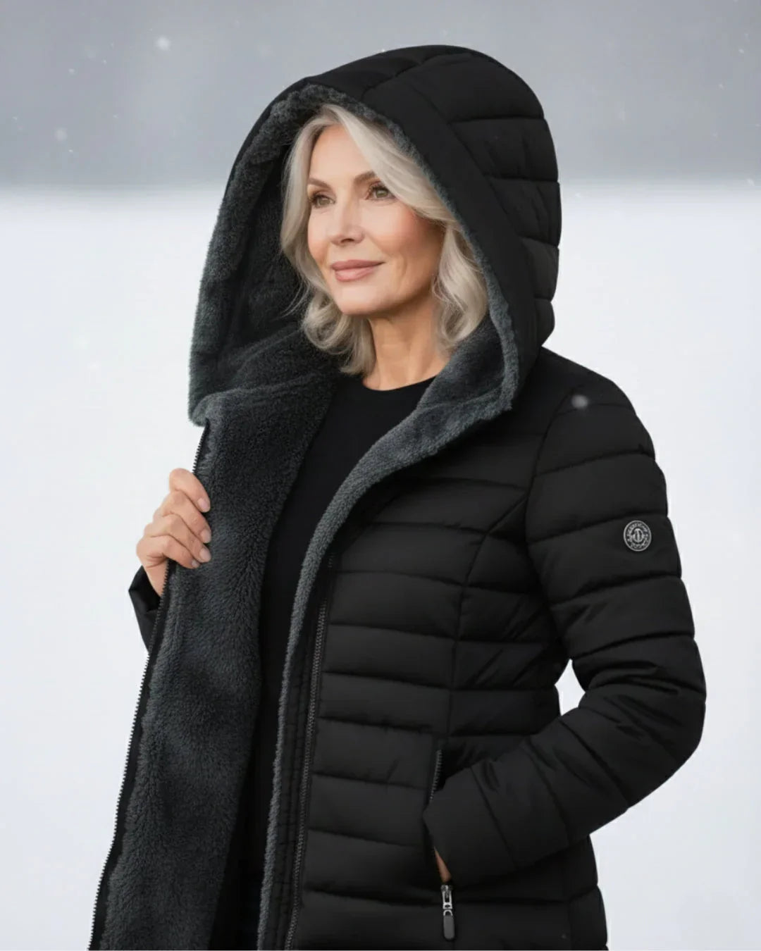 Kristina - Water-Repellent Quilted Parka