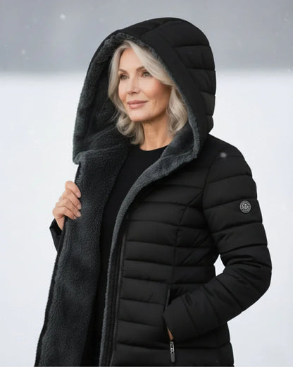 Kristina - Water-Repellent Quilted Parka