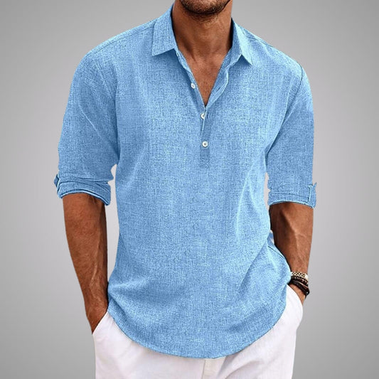Lance - Lightweight Button-Front Shirt