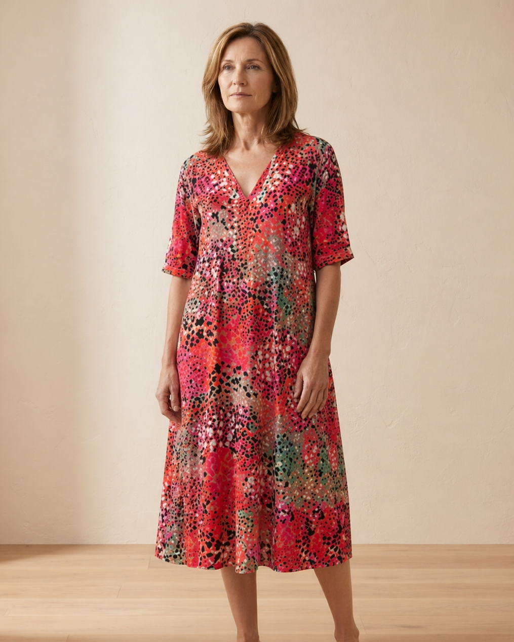 Latisha - Softly Draped Dress