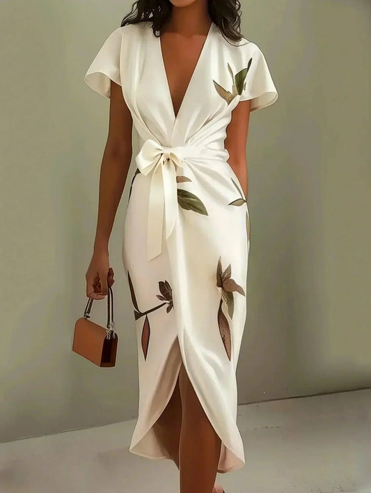 Lillie - Evening Wrap Dress