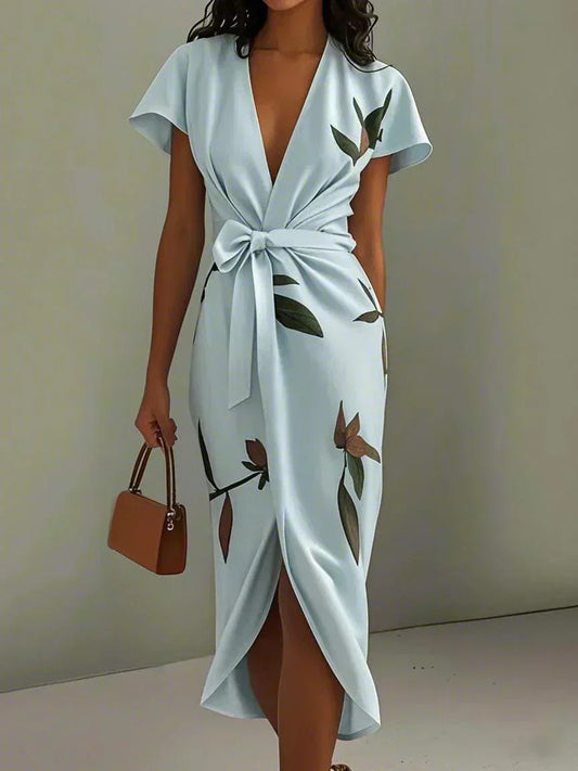 Lillie - Evening Wrap Dress