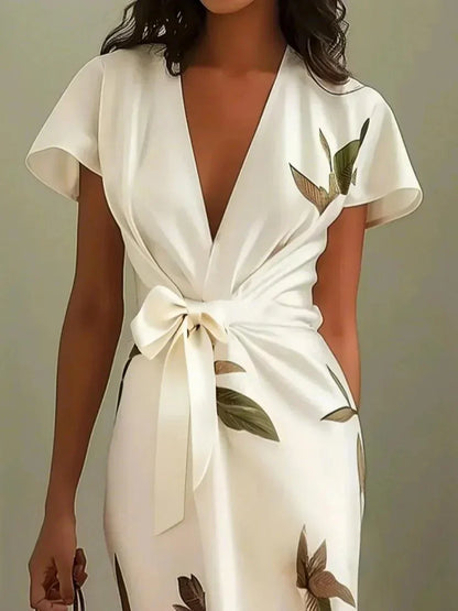 Lillie - Evening Wrap Dress