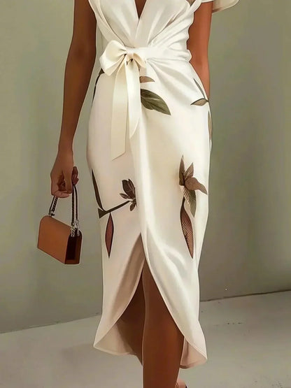 Lillie - Evening Wrap Dress