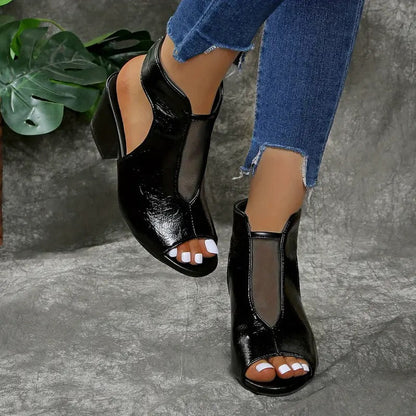 Livia - Roman Slip-On Heels