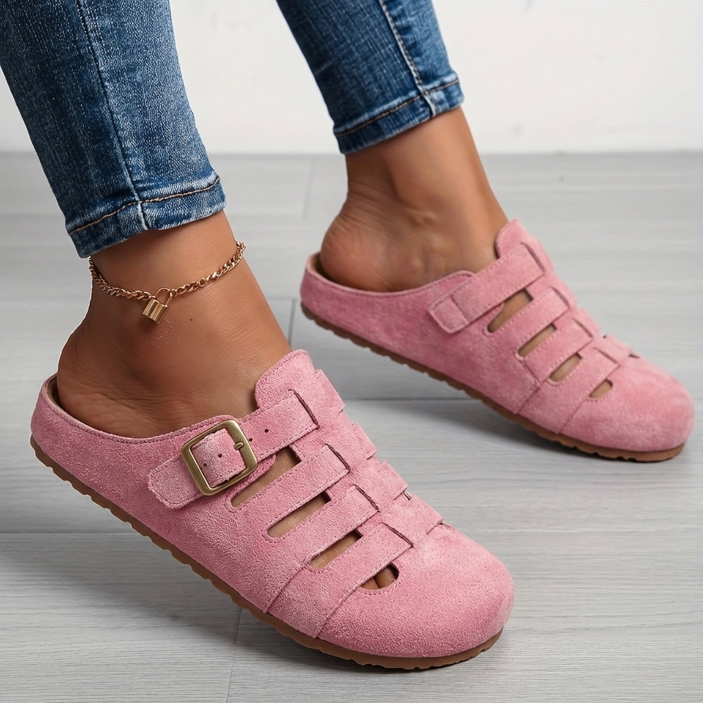 Maritza - Buckle Mule Sandals