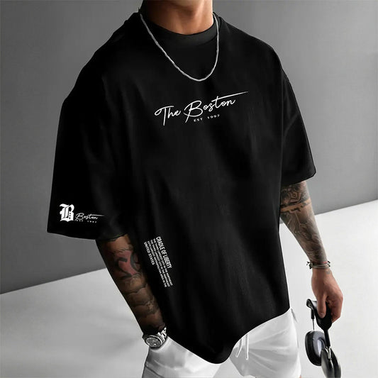 Marston - Boston Print T-Shirt