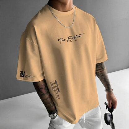 Marston - Boston Print T-Shirt