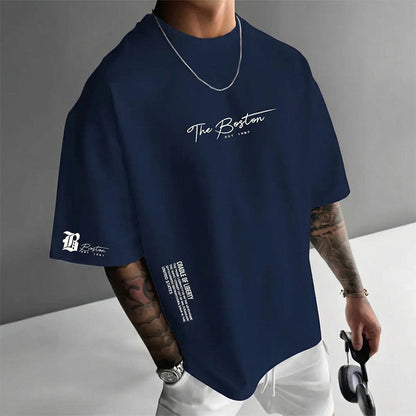Marston - Boston Print T-Shirt