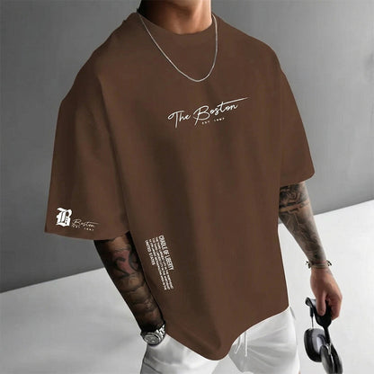 Marston - Boston Print T-Shirt