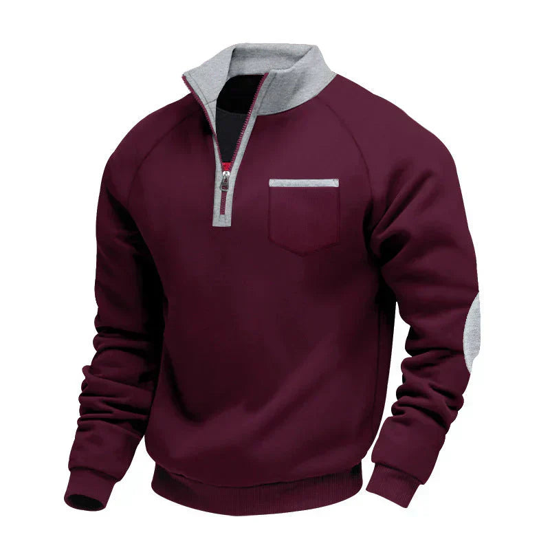 Rubin - Half-Zip Knit Jumper