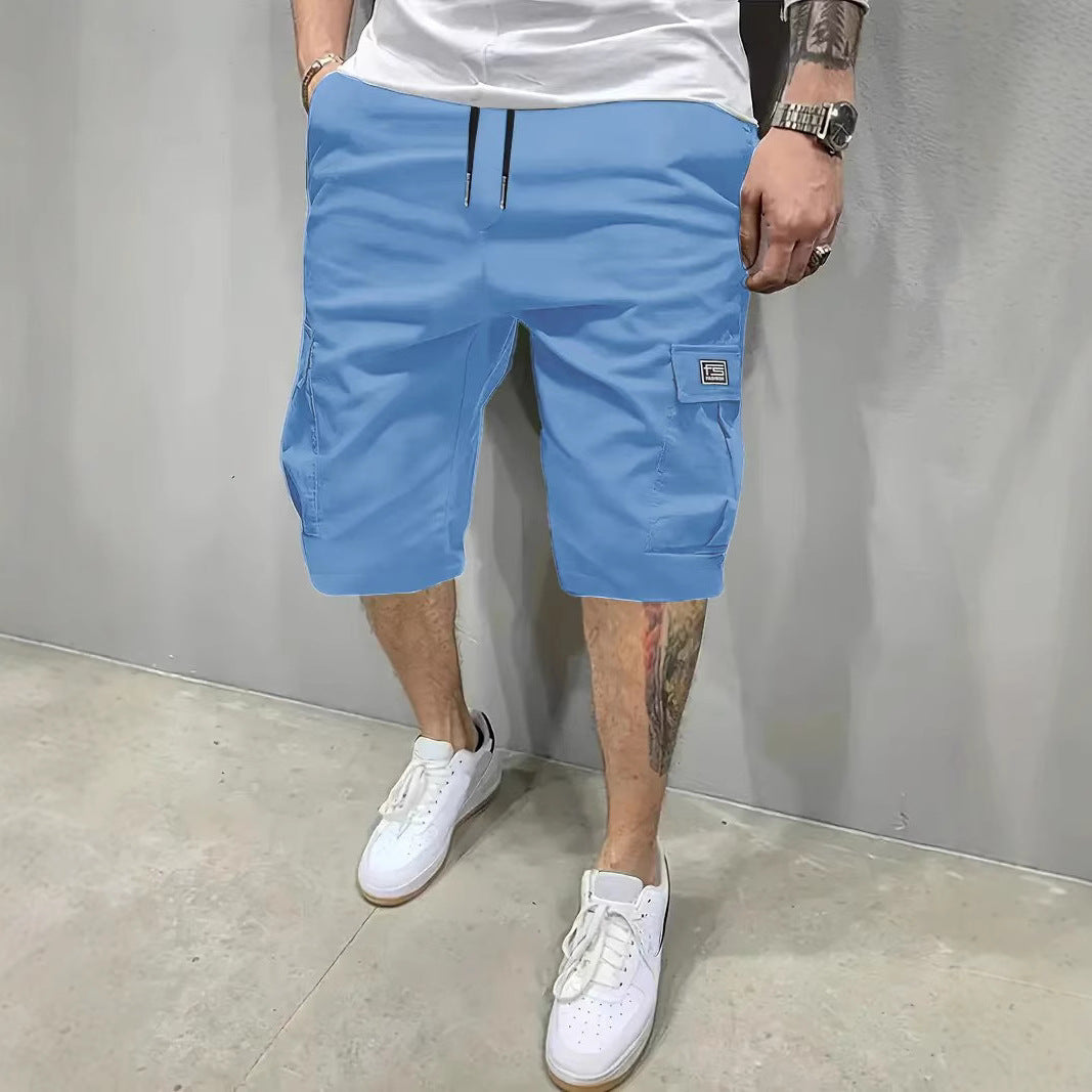 Ian - Drawstring Cargo Shorts