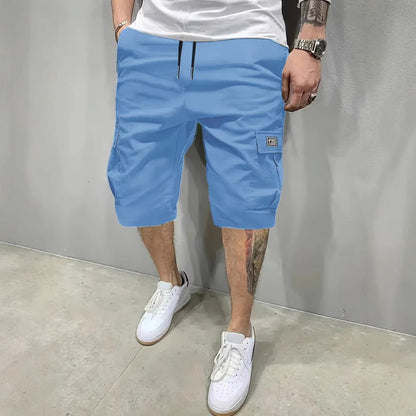 Ian - Drawstring Cargo Shorts